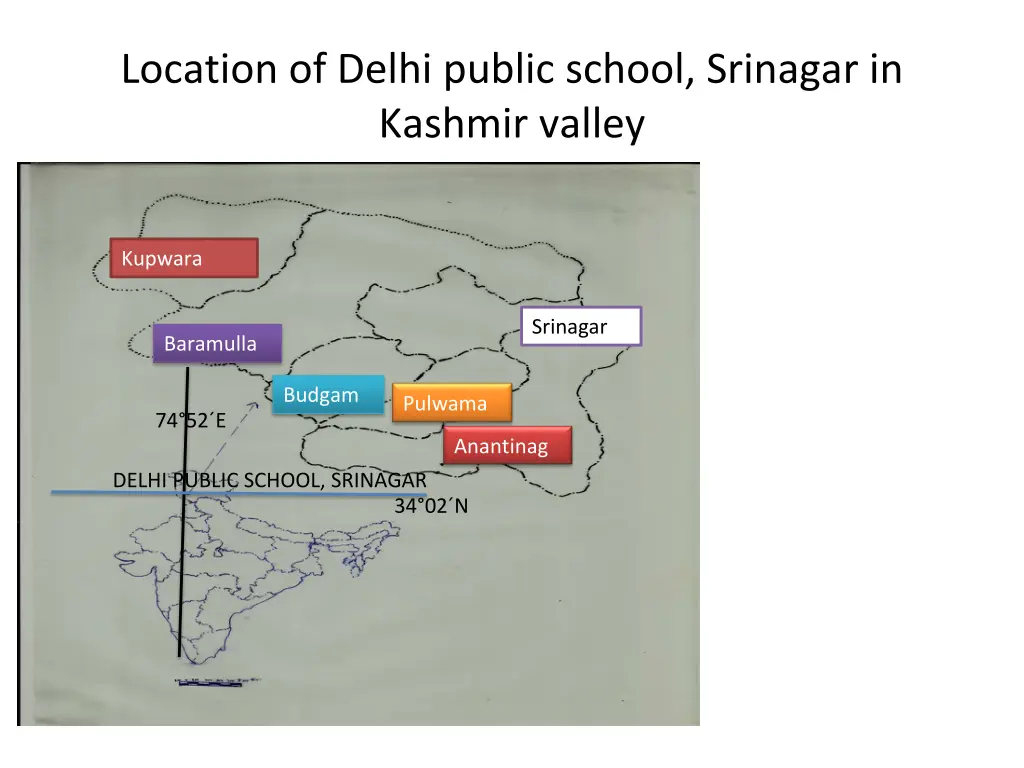 location of delhi public school srinagar