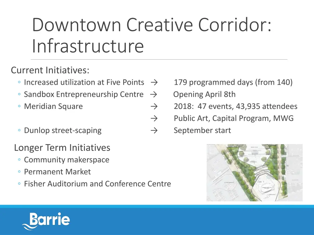 downtown creative corridor infrastructure