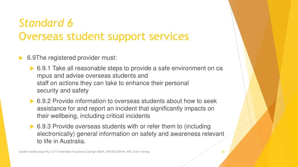 standard 6 overseas student support services 5