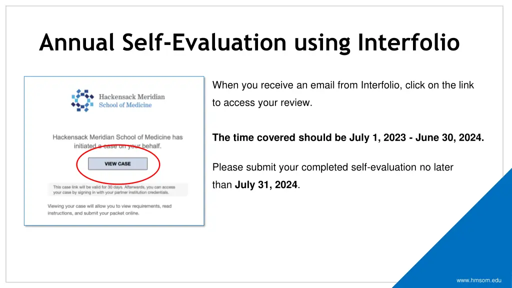 annual self evaluation using interfolio 1