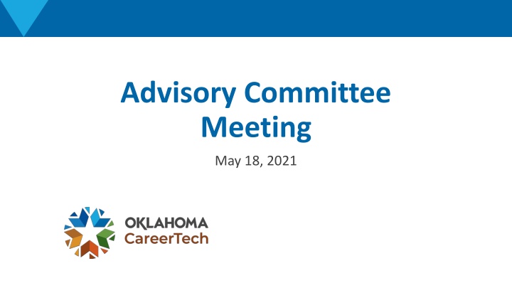 advisory committee meeting