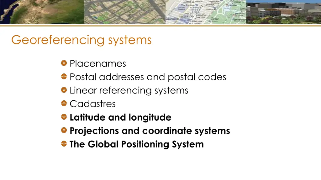 georeferencing systems