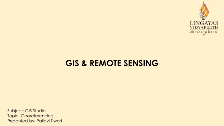 gis remote sensing