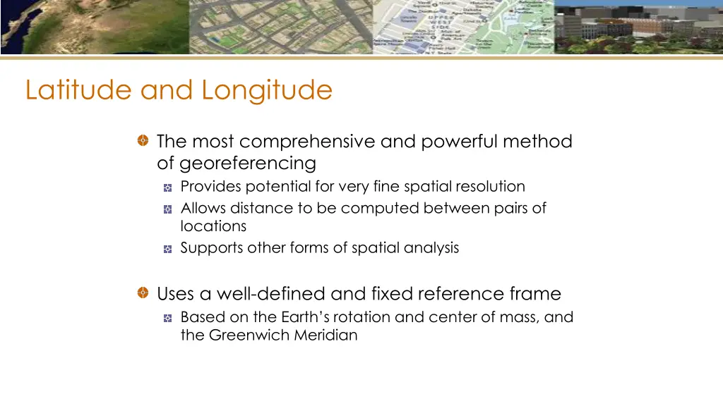 latitude and longitude