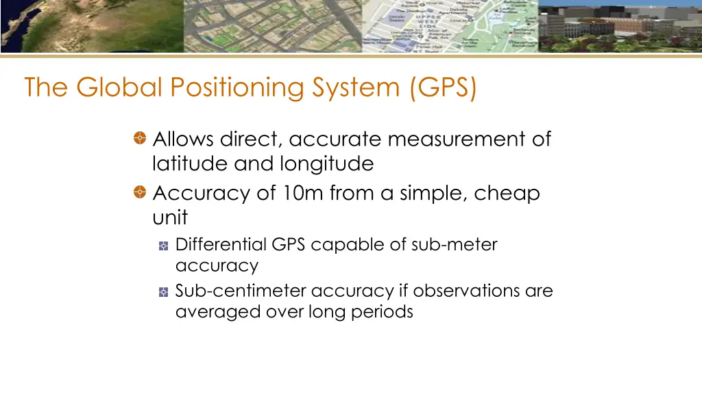 the global positioning system gps