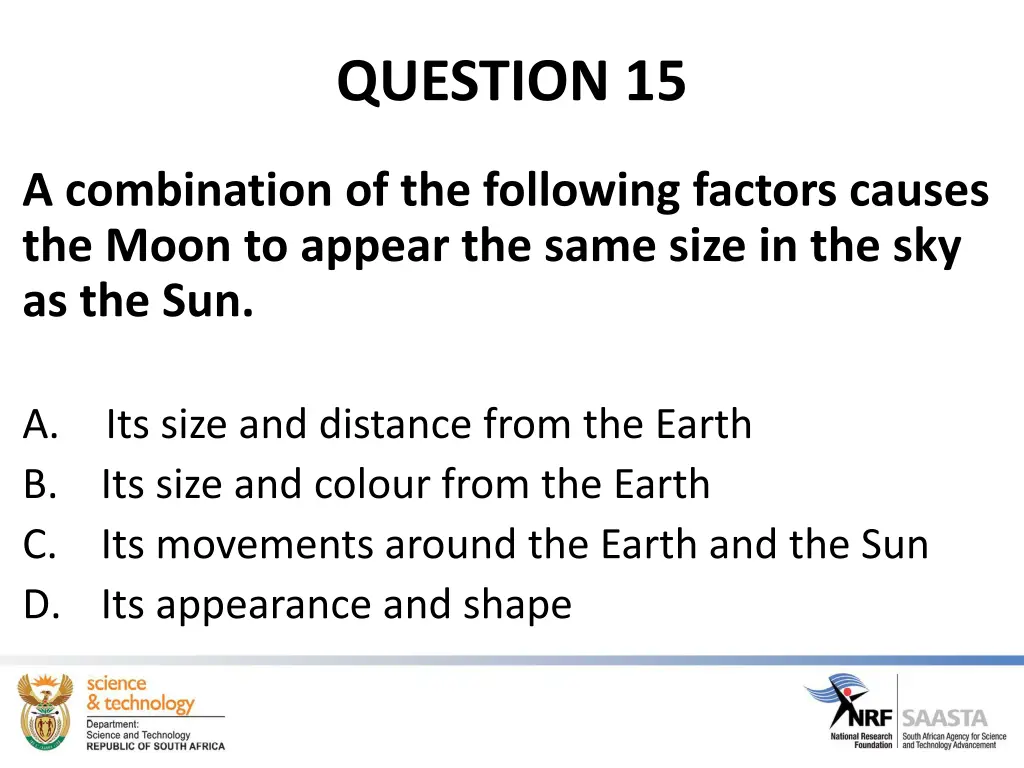 question 15