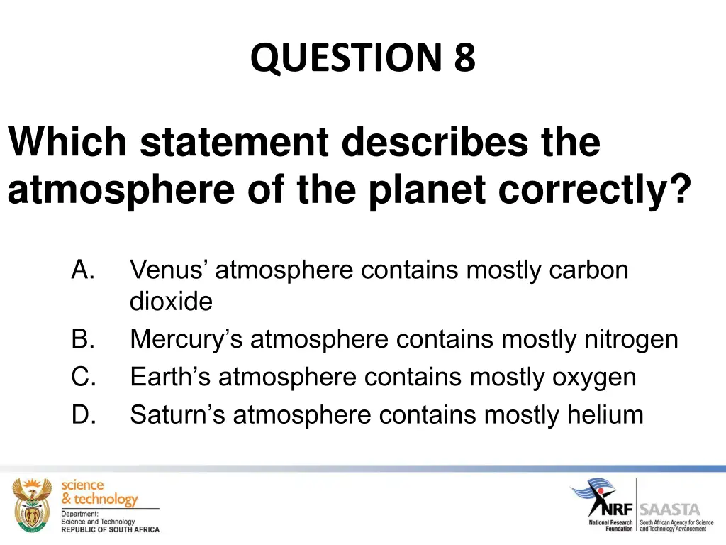 question 8