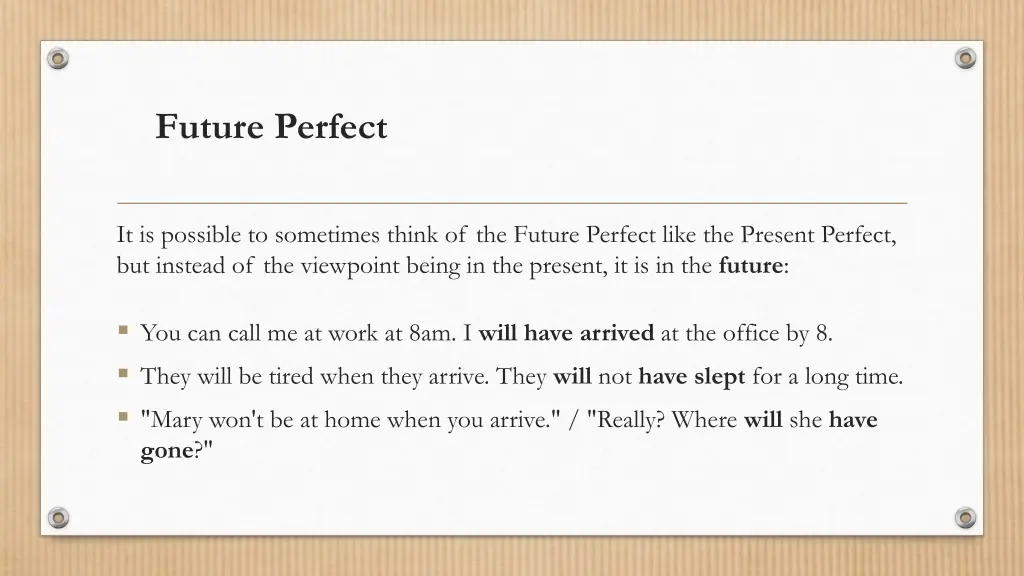 future perfect 3