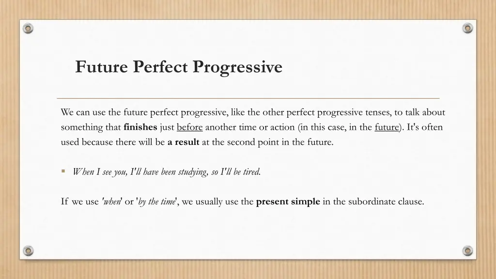 future perfect progressive 3