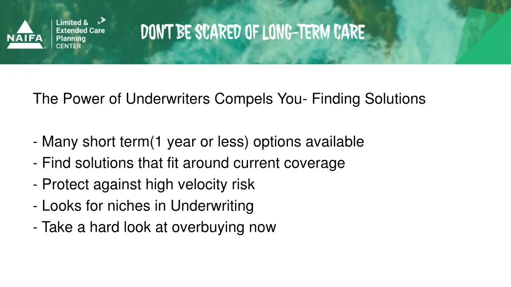 the power of underwriters compels you finding