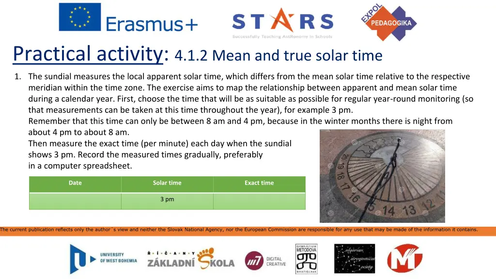 practical activity 4 1 2 mean and true solar time 1