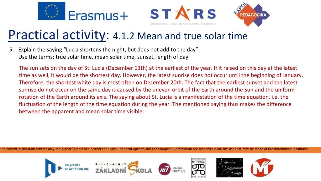 practical activity 4 1 2 mean and true solar time 5