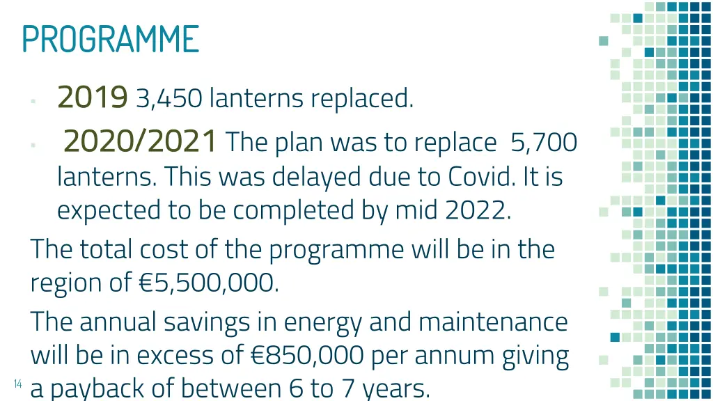 programme programme 2019 3 450 lanterns replaced