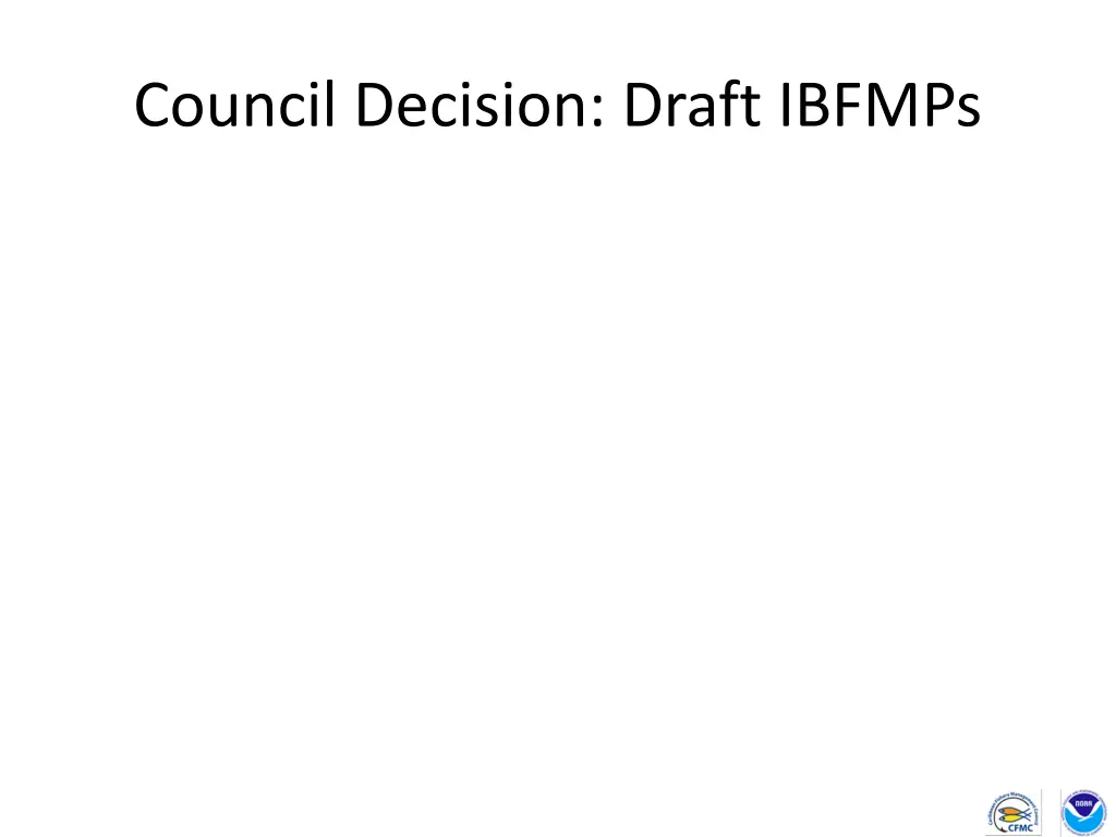 council decision draft ibfmps