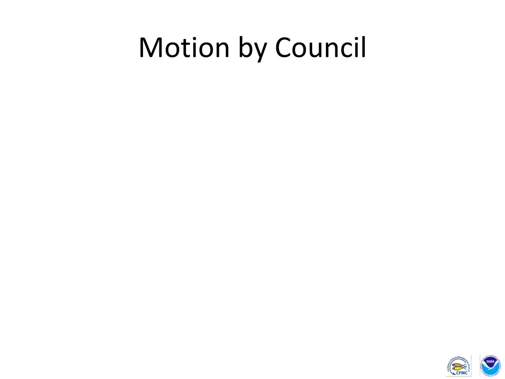 motion by council