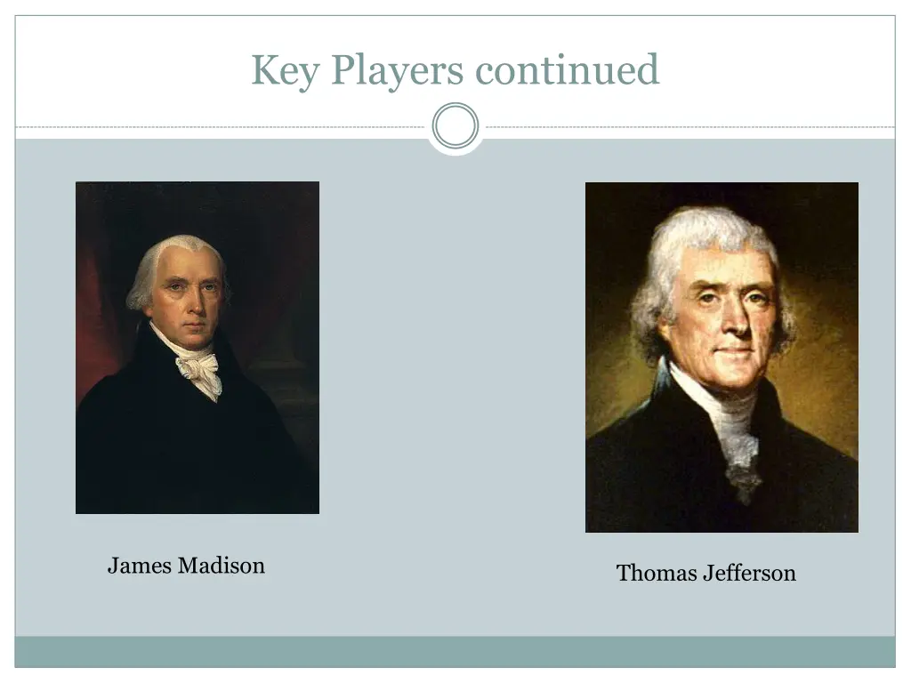 key players continued