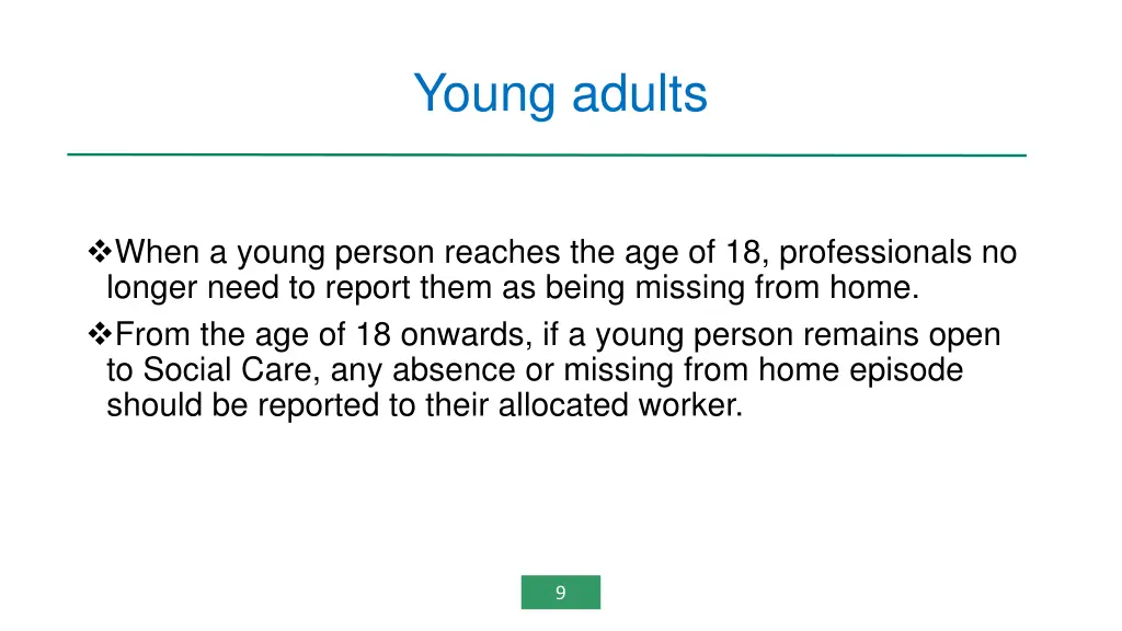 young adults