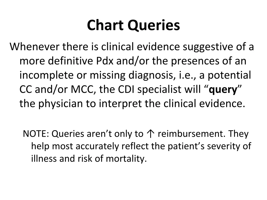 chart queries