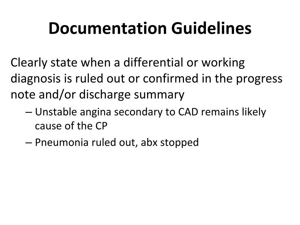 documentation guidelines 1