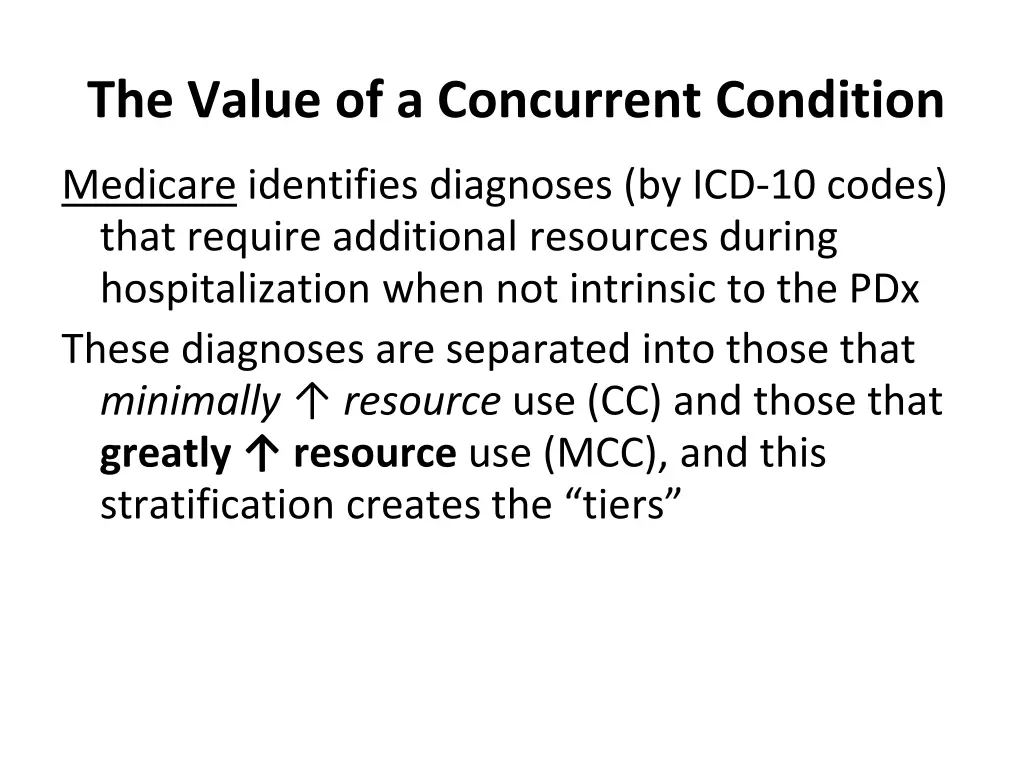 the value of a concurrent condition