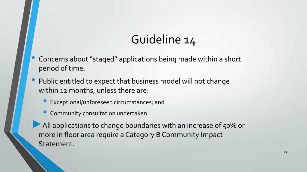 guideline 14