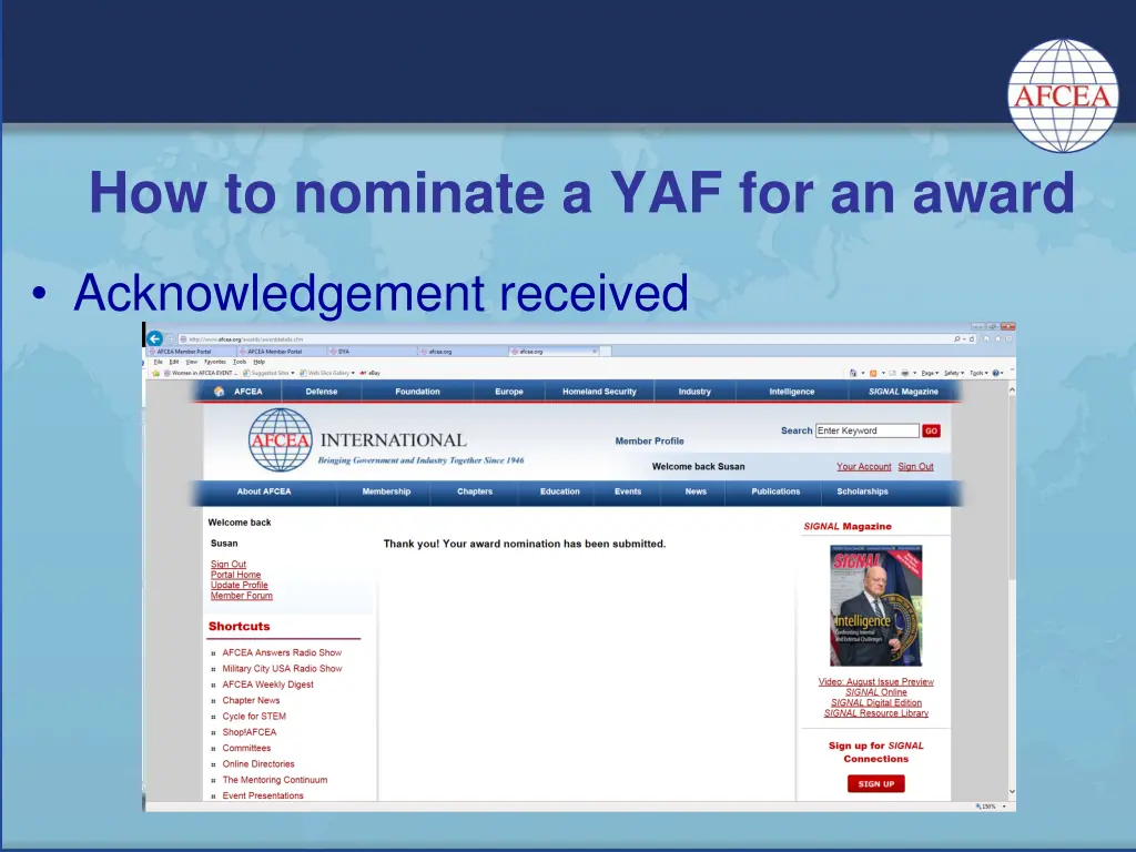 how to nominate a yaf for an award 5