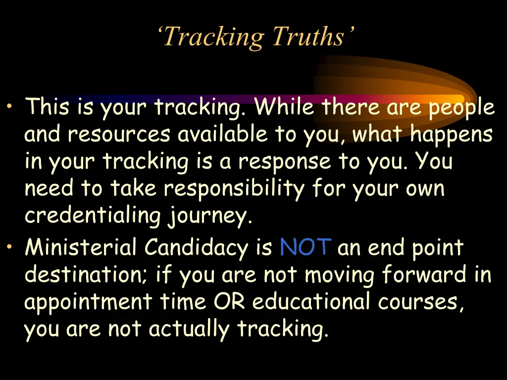 tracking truths