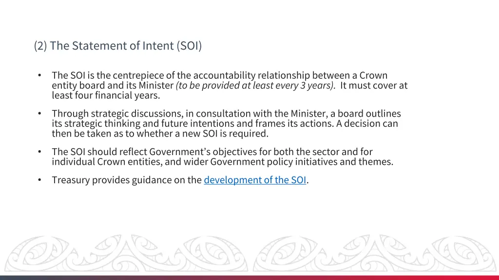 2 the statement of intent soi