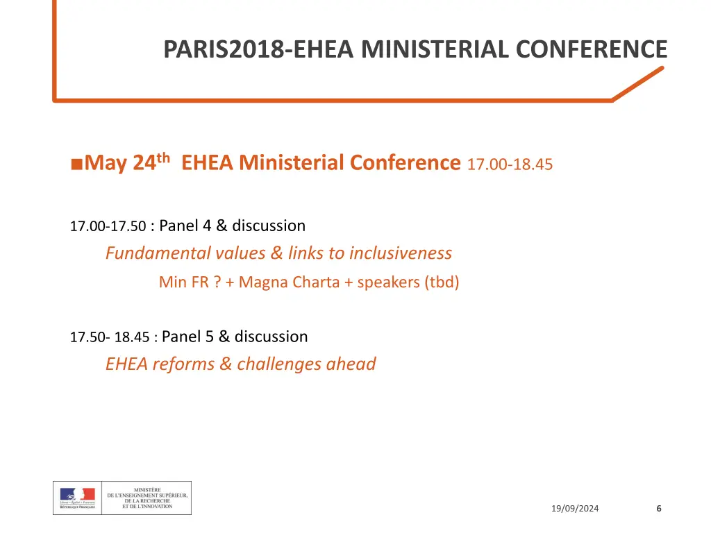 paris2018 ehea ministerial conference