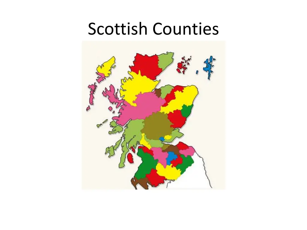 scottish counties