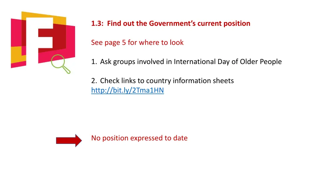 1 3 find out the government s current position 1