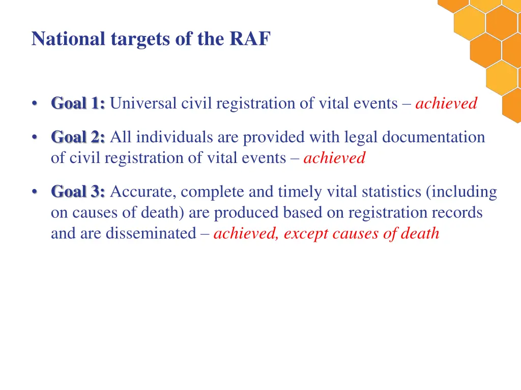 national targets of the raf