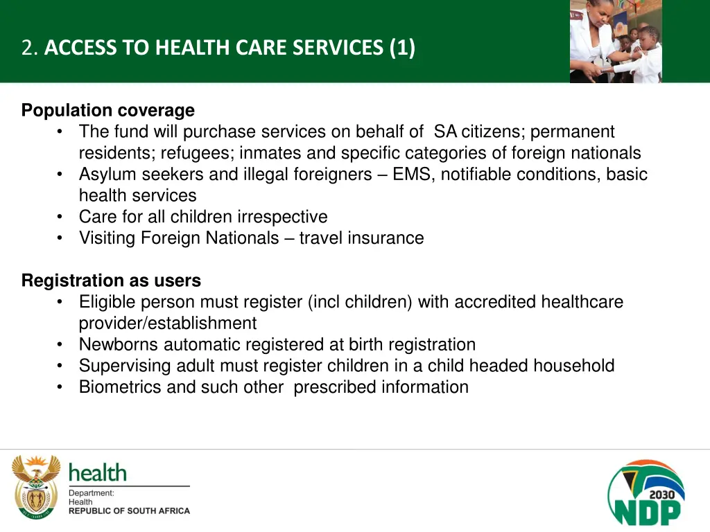 2 access to health care services 1