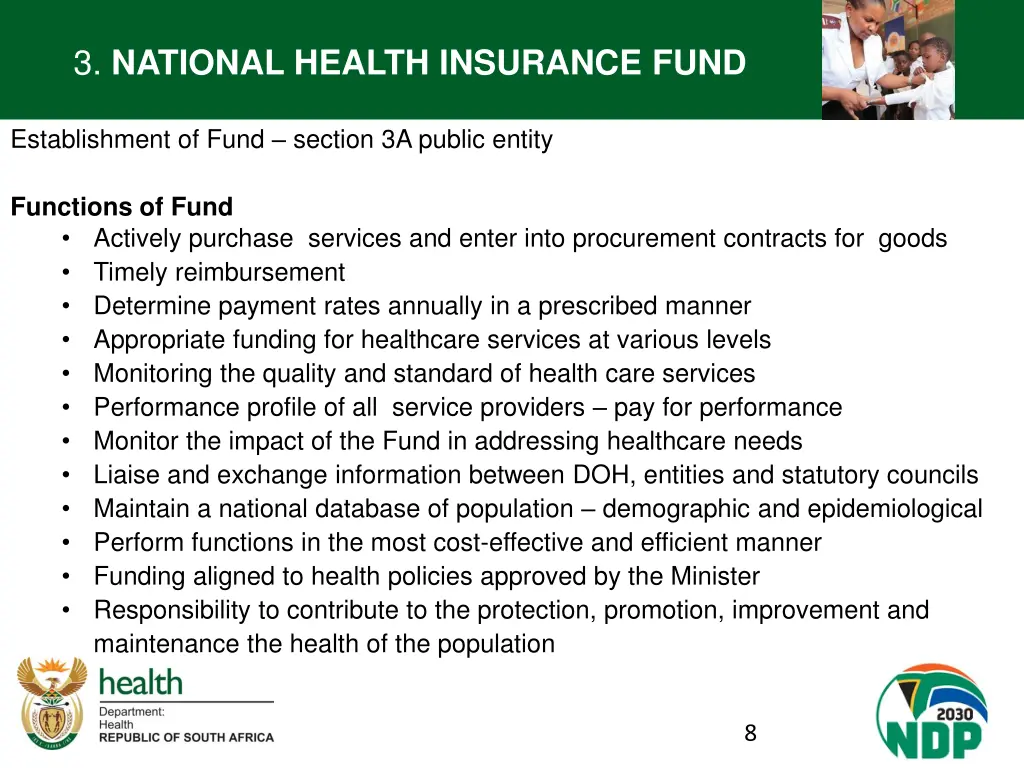 3 national health insurance fund