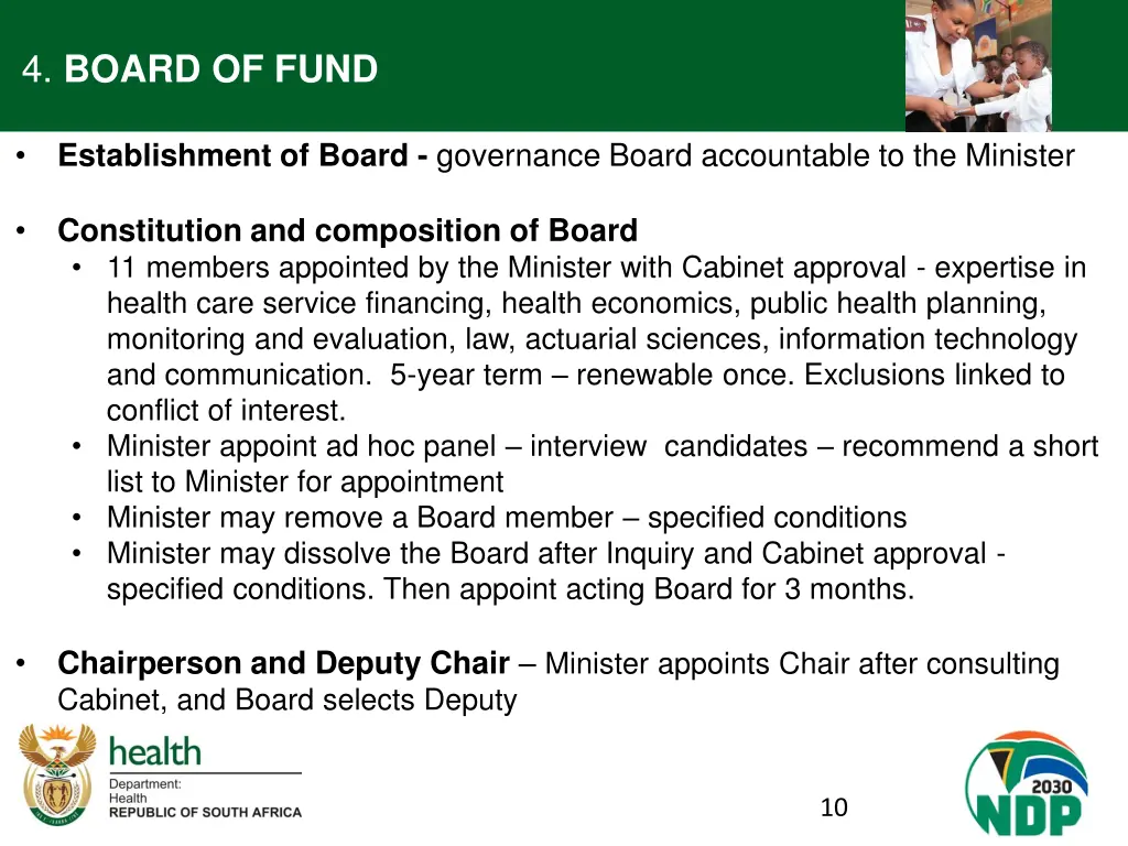 4 board of fund