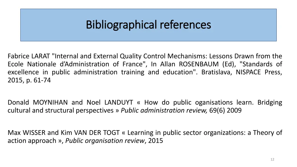 bibliographical bibliographical references