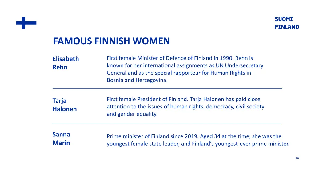 famous finnish women 1