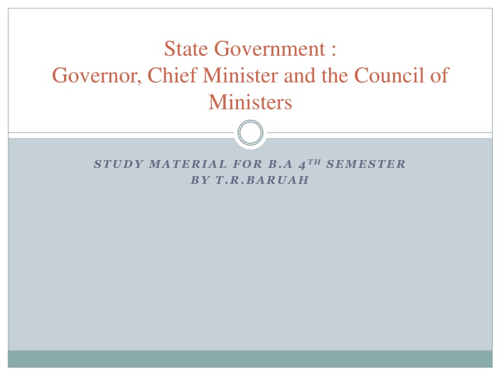 state government