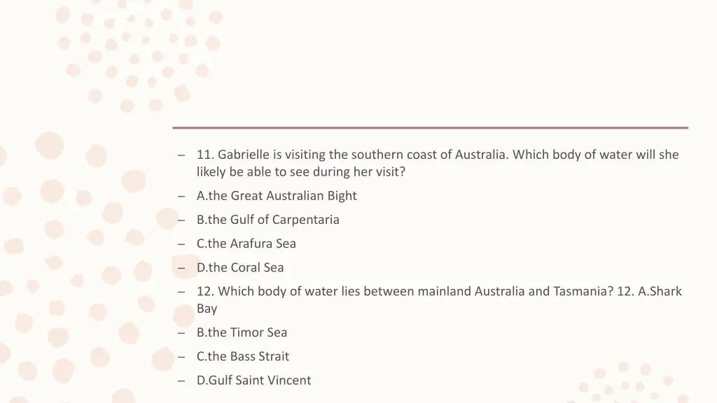 11 gabrielle is visiting the southern coast