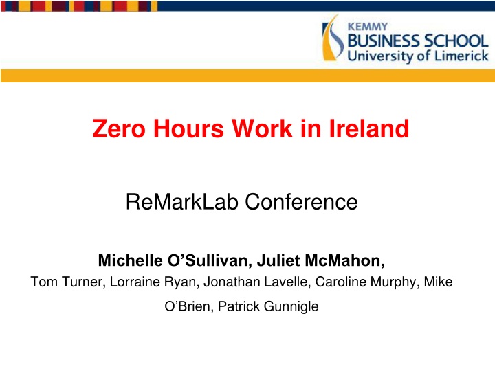 zero hours work in ireland