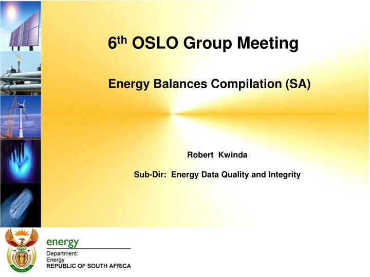 6 th oslo group meeting