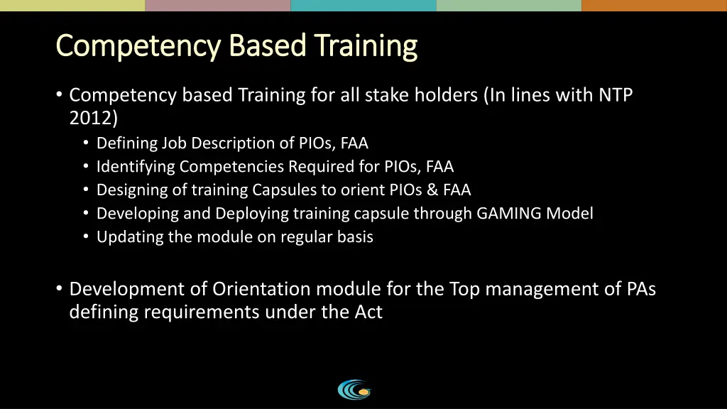 competency based training competency based