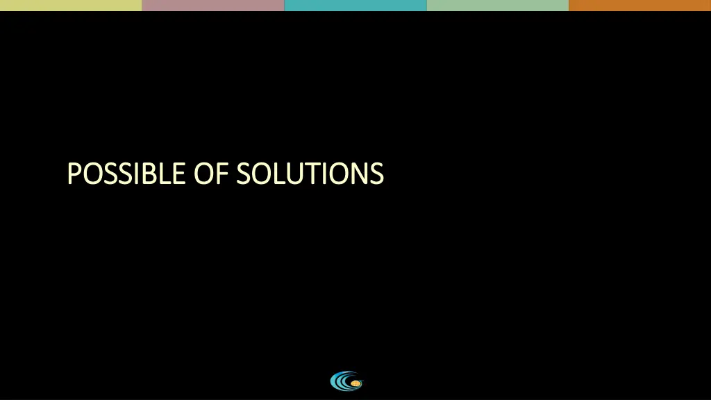 possible of solutions possible of solutions