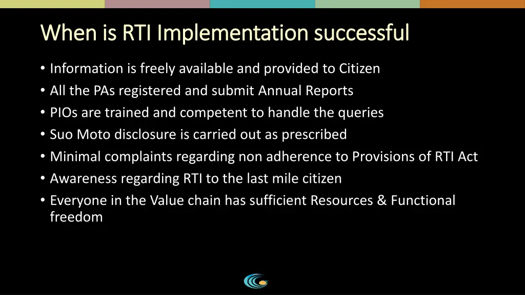 when is rti implementation successful when