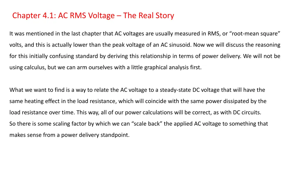 chapter 4 1 ac rms voltage the real story