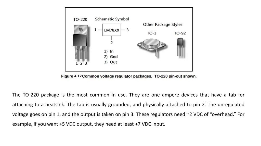 the to 220 package is the most common in use they