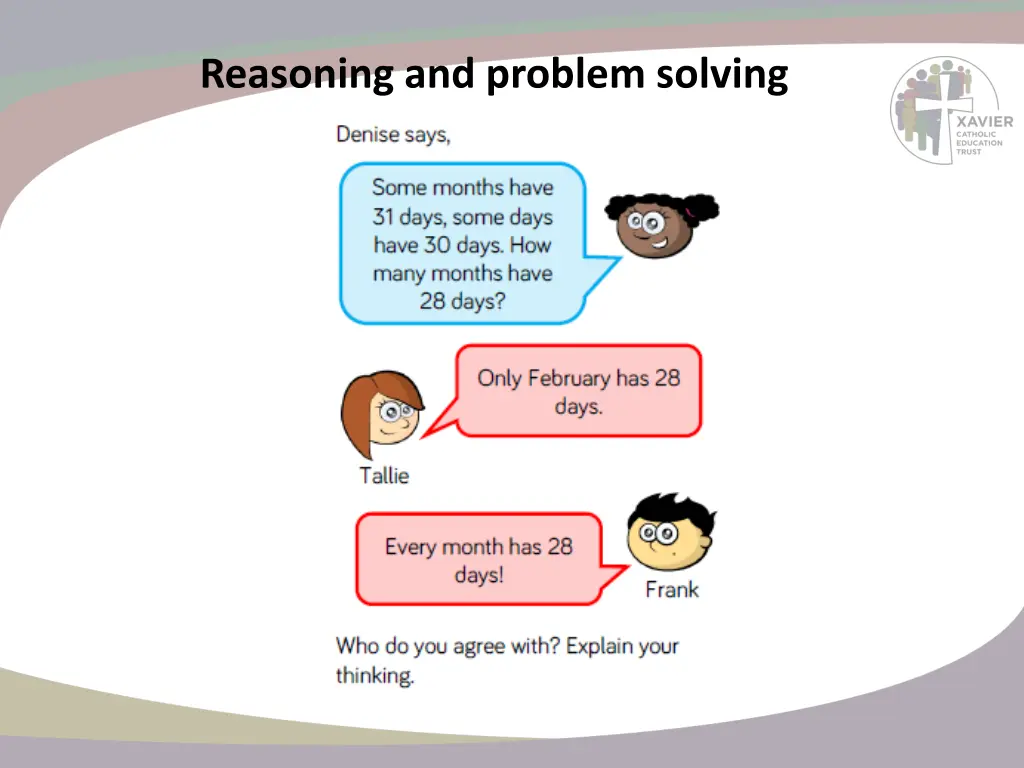 reasoning and problem solving 1