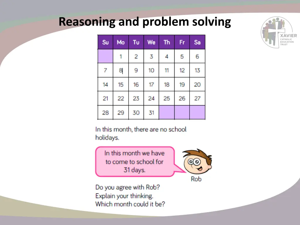 reasoning and problem solving 3