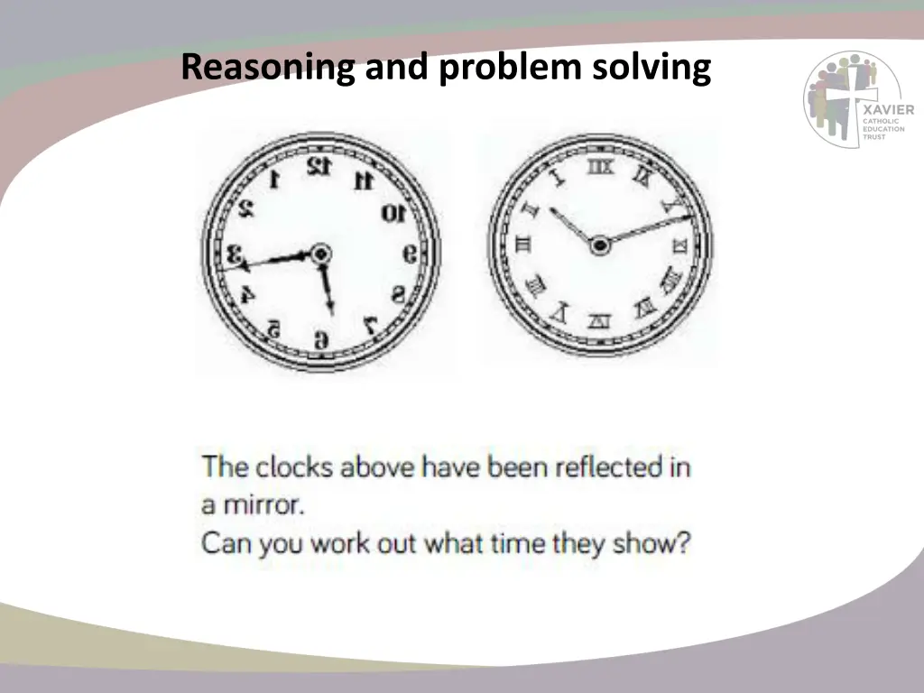 reasoning and problem solving 7