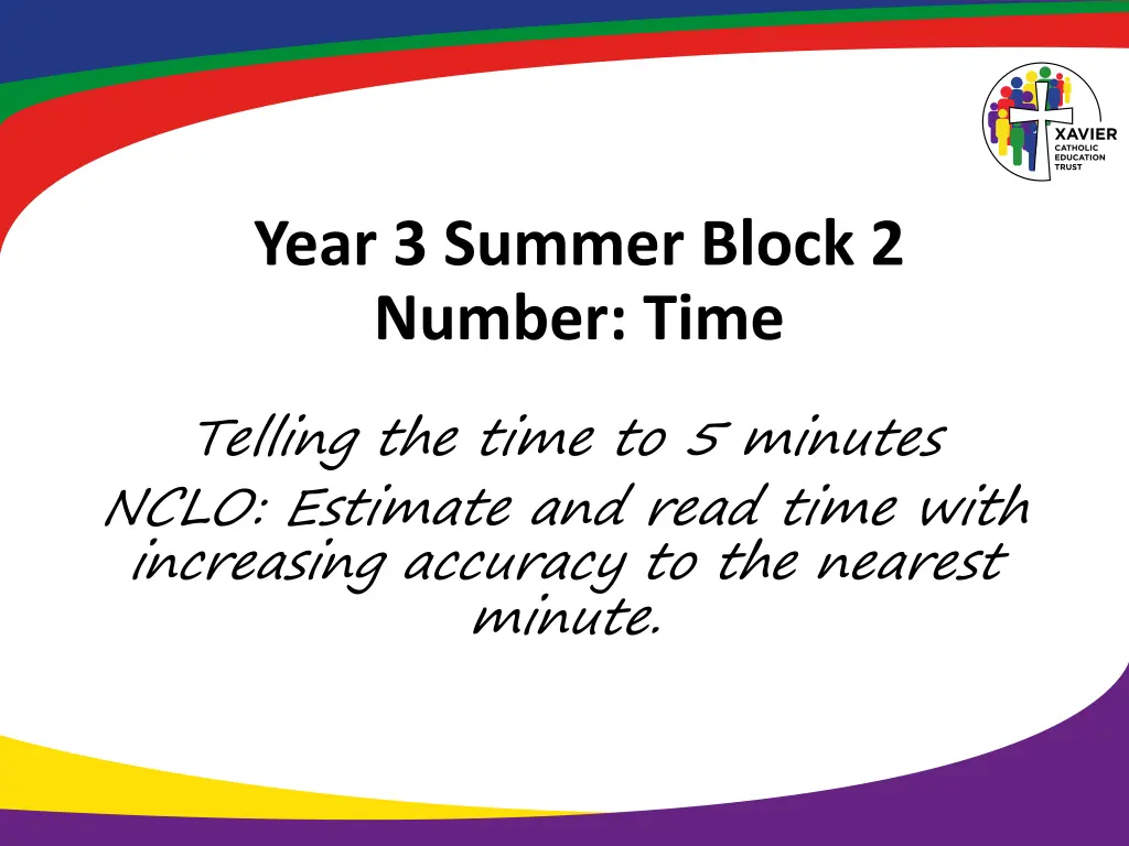 year 3 summer block 2 number time 2